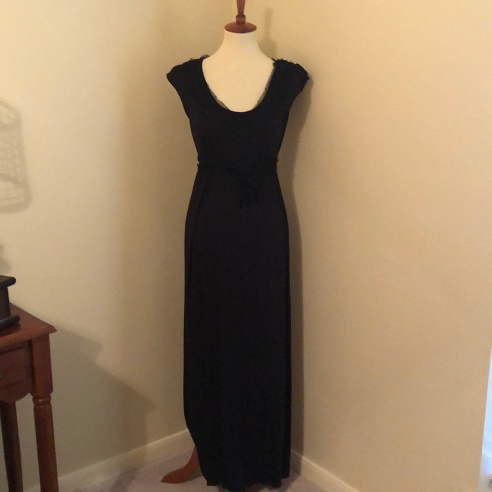 Max Edition black maxi dress NWT. Size L